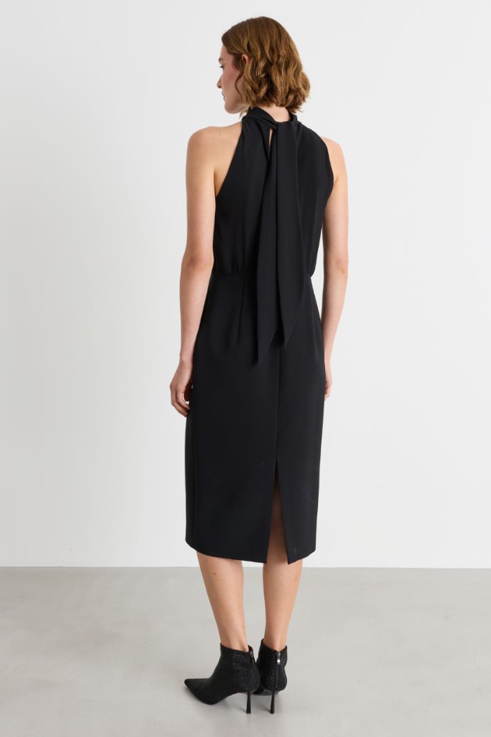 Abito all'americana in cady - NERO - Intrend - 4