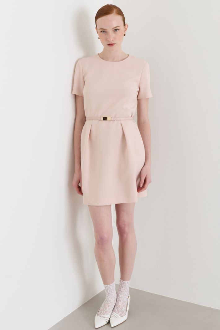 Cady tulip-skirt dress - PINK - Intrend - 2