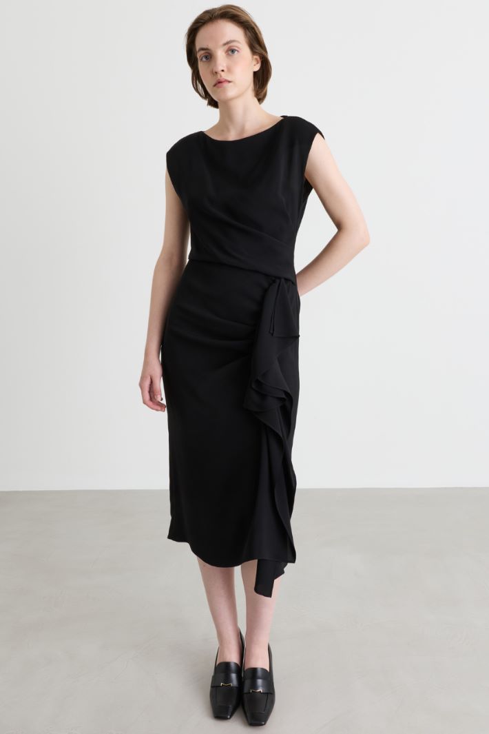 Fitted cady dress - BLACK - Intrend - 2