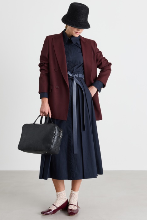 Poplin shirt dress - Intrend
