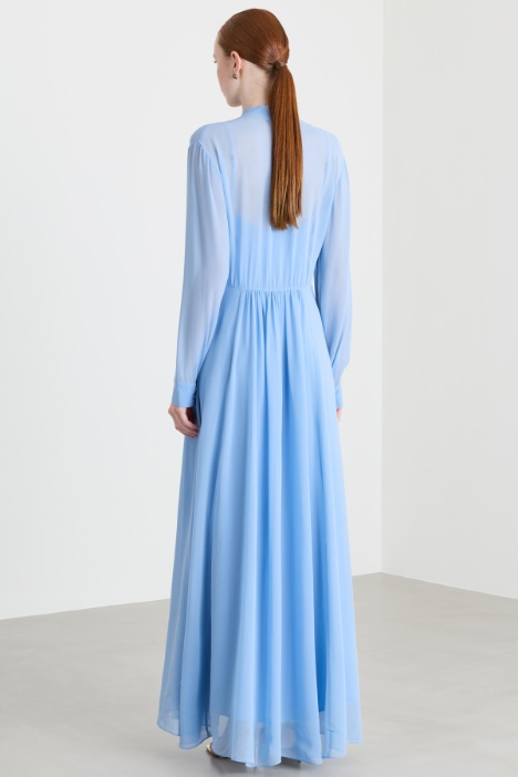 Chemisier in georgette di seta