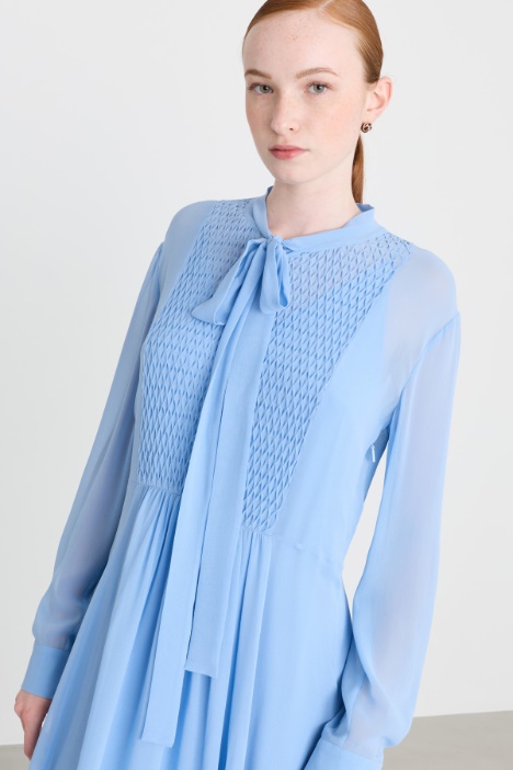 Chemisier in georgette di seta