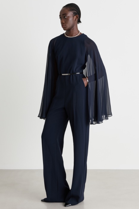 Cady jumpsuit with cape - Intrend