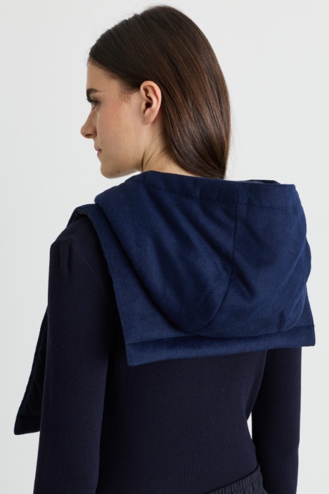 Collo cappuccio reversibile