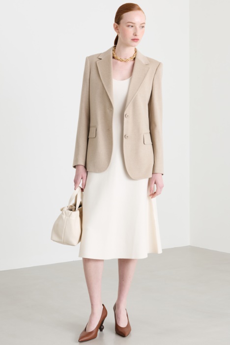 Fitted knit dress - Intrend