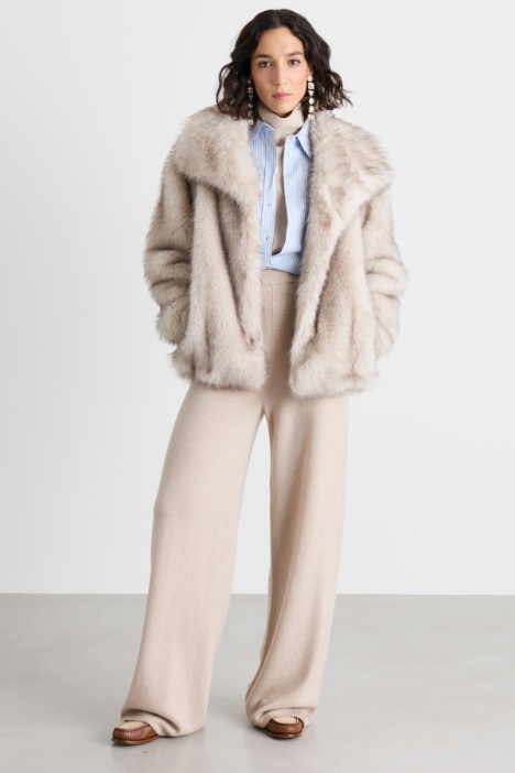 Knit trousers - Intrend