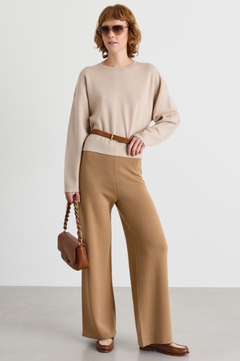 Knitted trousers - Intrend