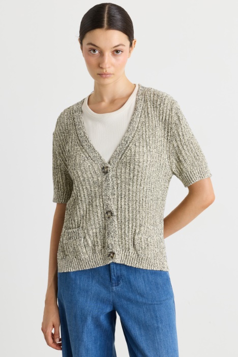 Kurzarm-Cardigan - Intrend