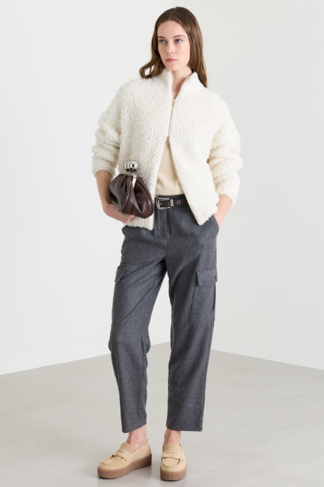 Bouclé-Cardigan - Intrend