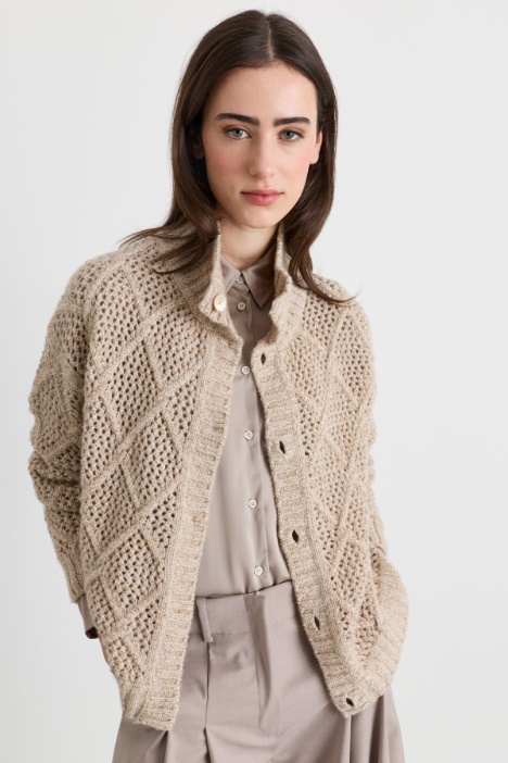 Cardigan mit Pailletten - Intrend