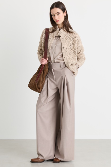 Cardigan mit Pailletten - Intrend