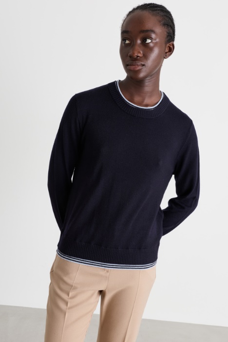 Double-Trim Jumper - Intrend