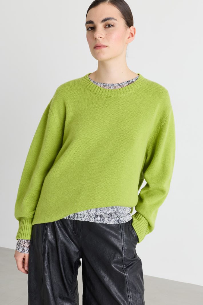 Oversize-Pullover - GRÜN - Intrend - 2