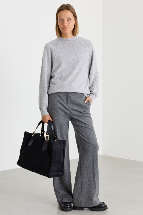 Pullover mit Trichterkragen - Intrend