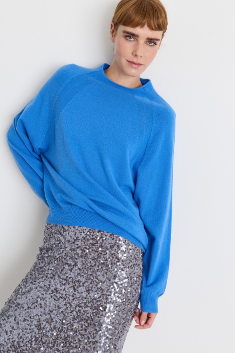 Funnel Neck Jumper - Intrend
