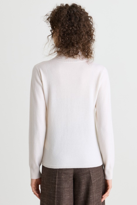 Maglia dolcevita in lana e cashmere
