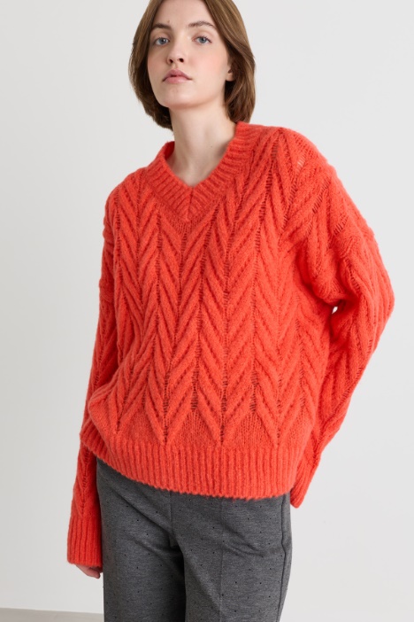 Chevron-Pullover - Intrend