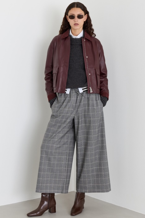 Waffelstrick-Pullover - Intrend