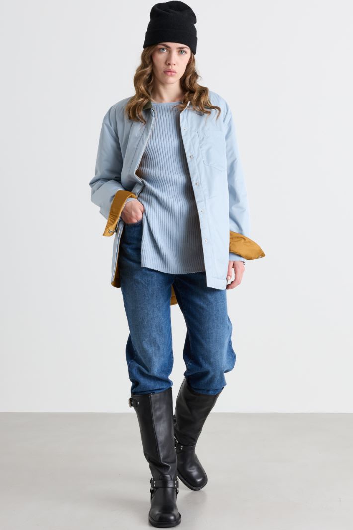 Pull à base asymétrique - BLEU CLAIR - Intrend