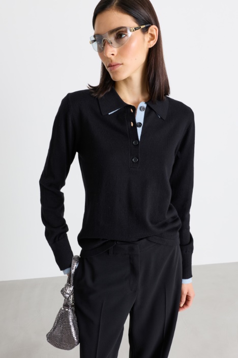 Kurzarm-Poloshirt - Intrend