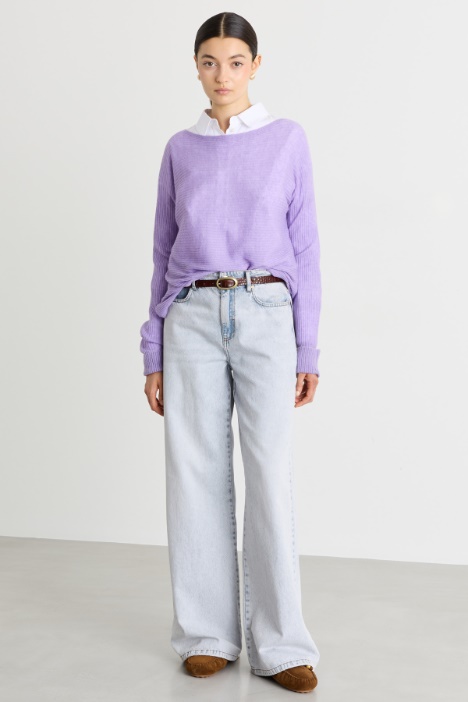 Jersey de canalé horizontal - Intrend