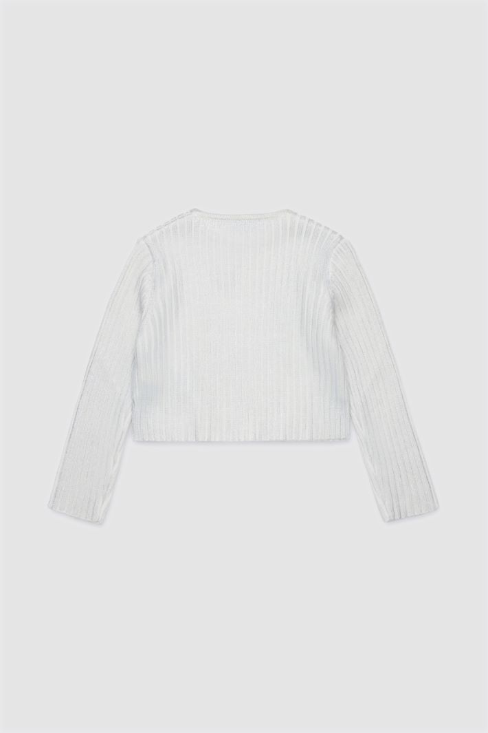 Maglia a coste - ARGENTO - Intrend - 2