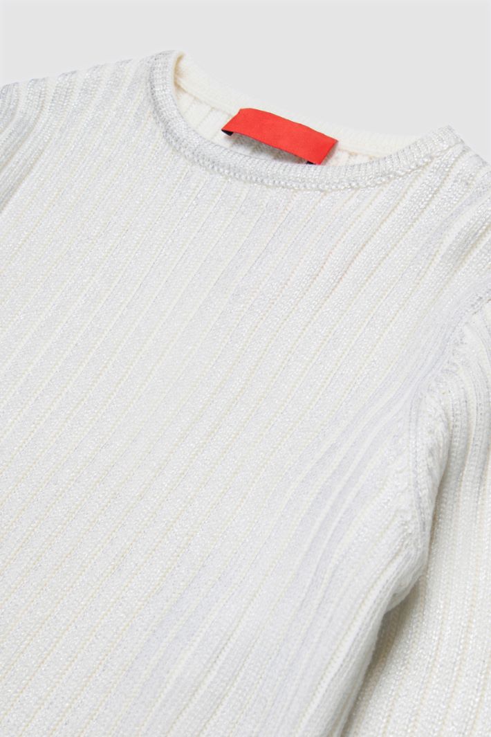 Maglia a coste - ARGENTO - Intrend - 3