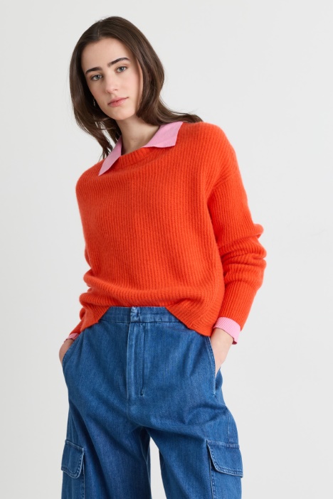 Pull oversize côtelé - Intrend