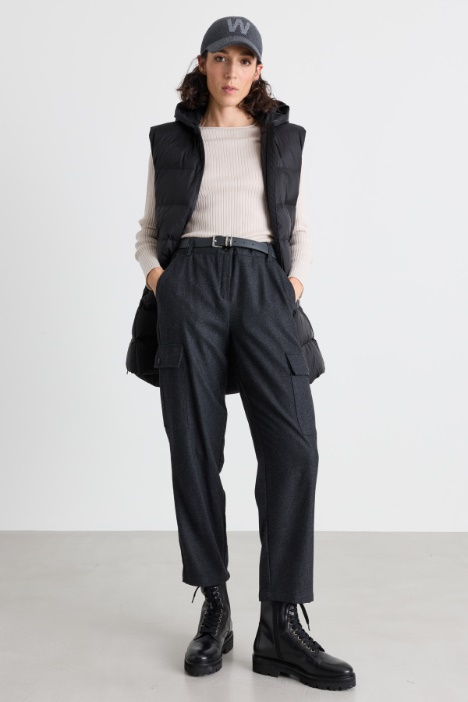 Maglia slim a coste - Intrend