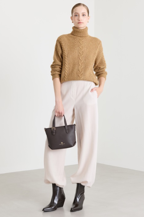 Maglia over a trecce - Intrend
