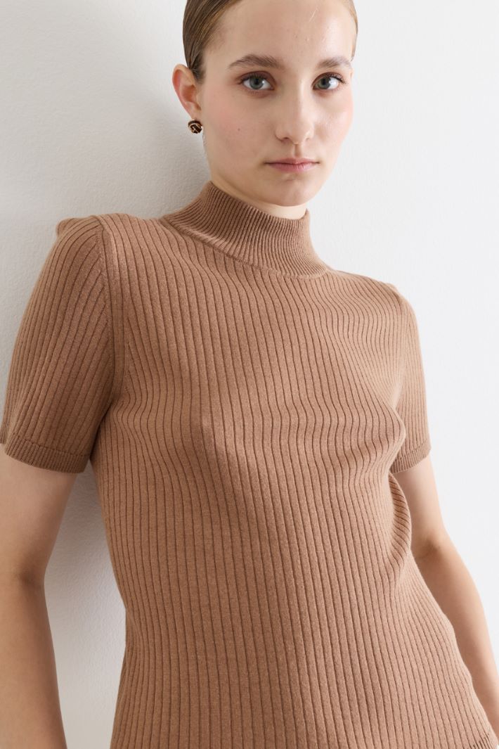 Dolcevita a costine - CAMMELLO - Intrend - 3