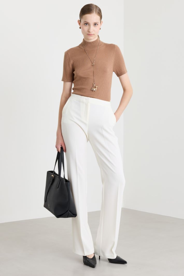 Dolcevita a costine - CAMMELLO - Intrend