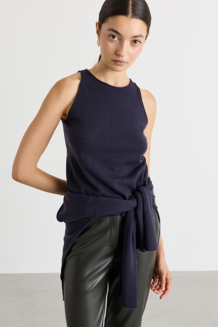 Oversized twin set - BLUE - Intrend - 2