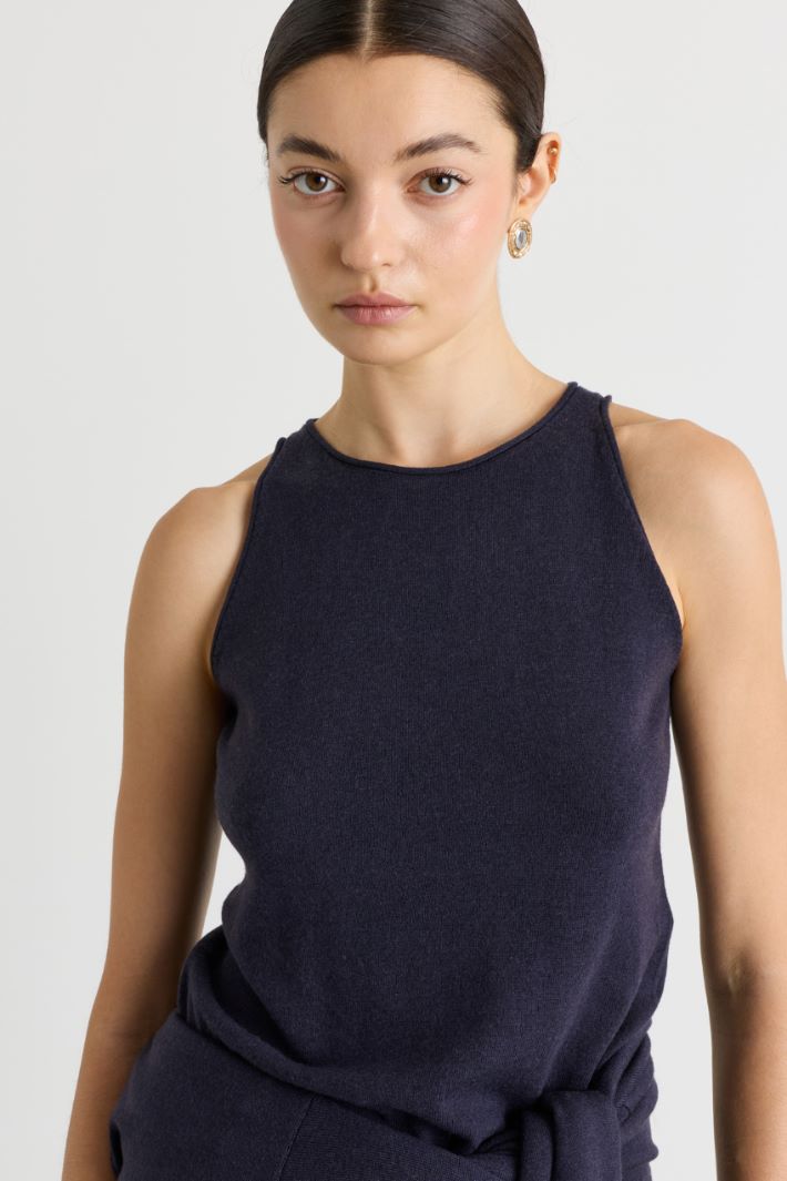 Oversized twin set - BLUE - Intrend - 4
