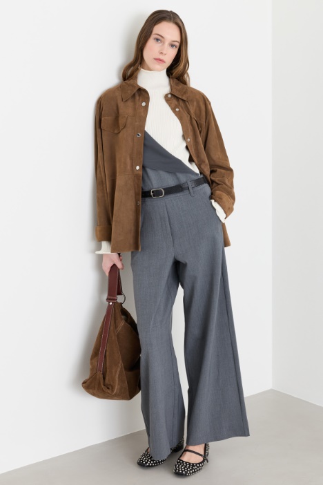Sobrecamisa con cortes - Intrend