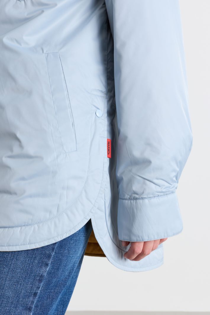 Veste matelassée réversible - BLEU CLAIR MARRON - Intrend - 3