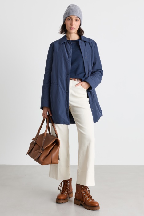 Padded jacket in water-repellent taffeta - Intrend