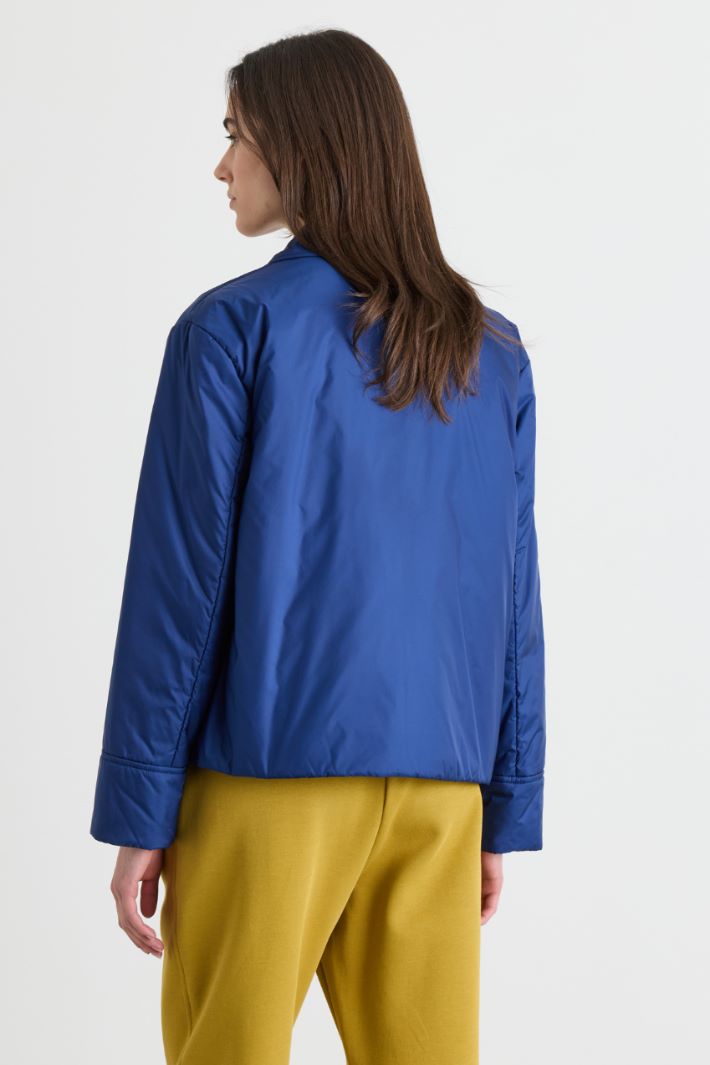 Veste en toile déperlante - BLEU - Intrend - 4