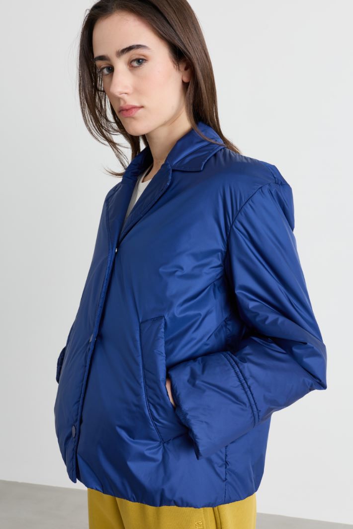 Veste en toile déperlante - BLEU - Intrend - 3