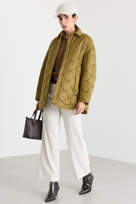 Veste matelassée coupe cocon - Intrend