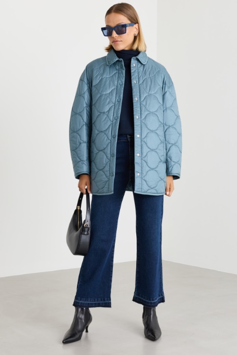 Cocoon quilted jacket - Intrend