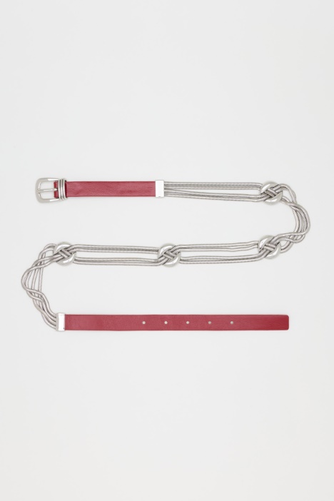Knotted chain belt - Intrend