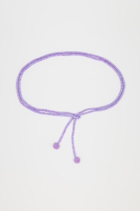 Beaded Tubular Belt - Intrend