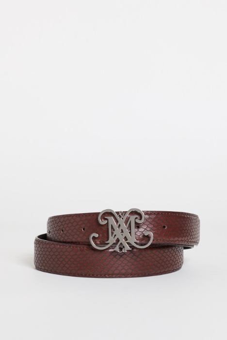 Crest Buckle Belt - Intrend