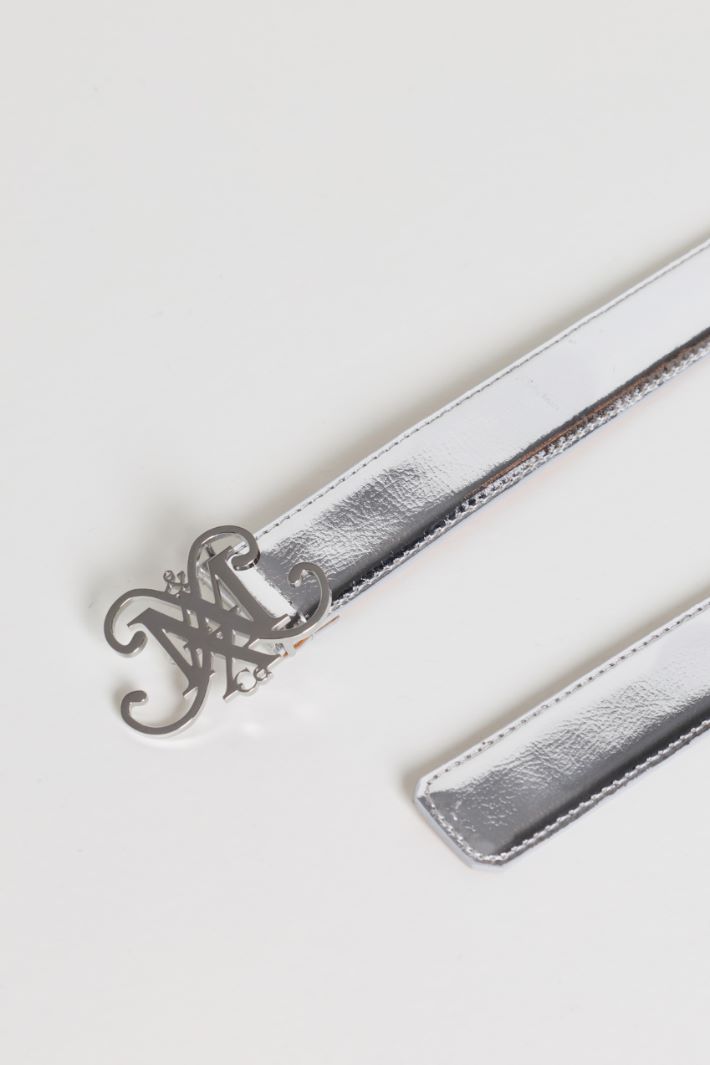 Crest Buckle Belt - PLATA - Intrend - 2
