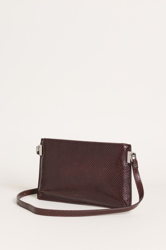 Pochette in pelle - MARRONE - Intrend - 2