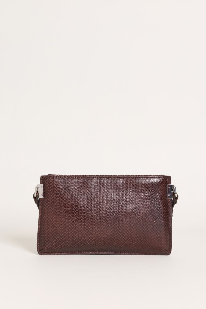 Pochette in pelle - MARRONE - Intrend - 3