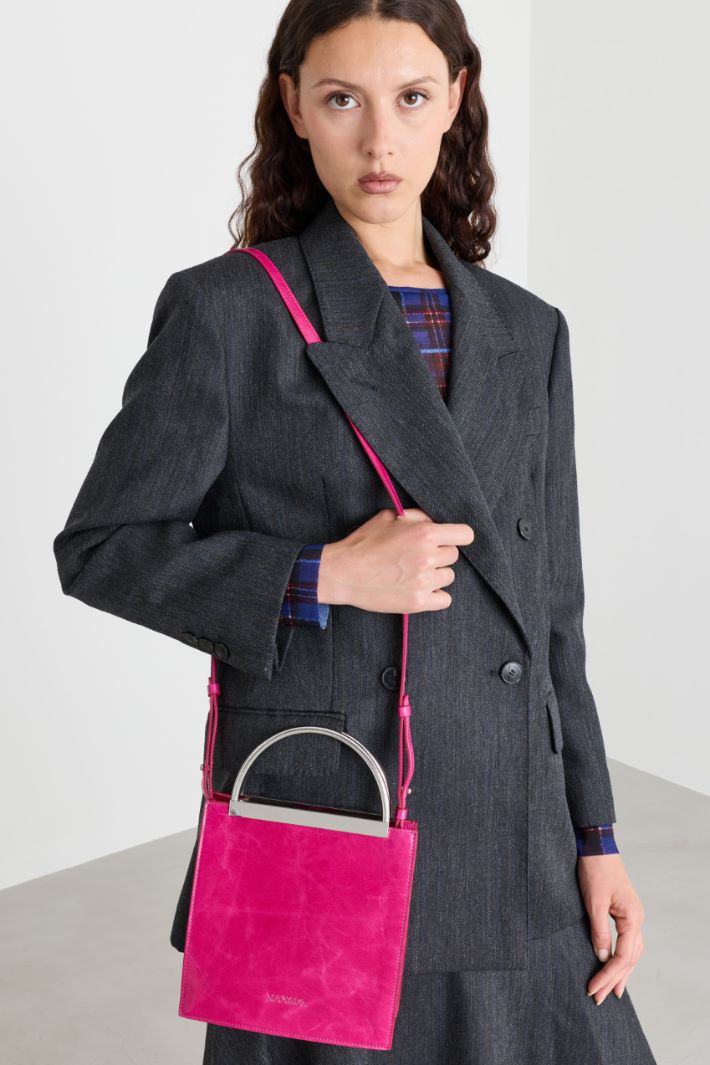 Borsa in pelle - ROSA - Intrend - 5