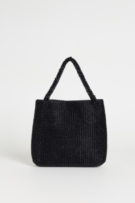 Bead-embroidered bag - Intrend