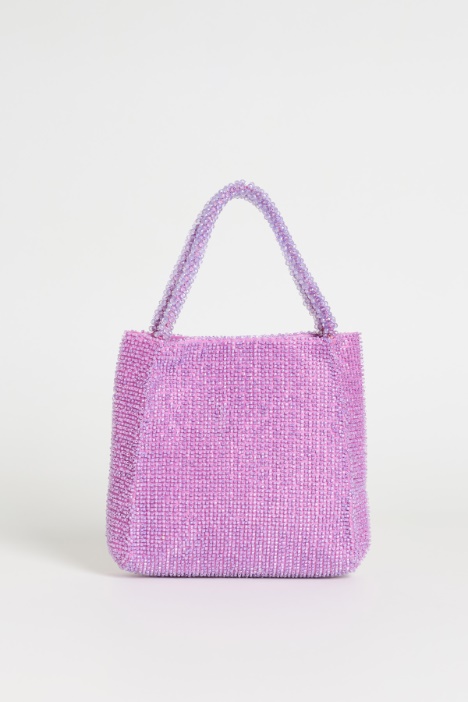Bead-embroidered bag - Intrend